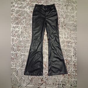Pull&Bear Sleek Black Flare Jeans